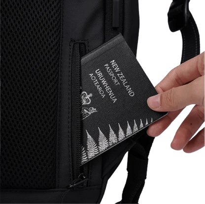 Vacuum Compression Travel Backpack with USB-C & Anti-Theft Design